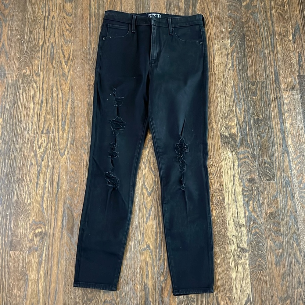Abercrombie Simone high rise super skinny jeans
